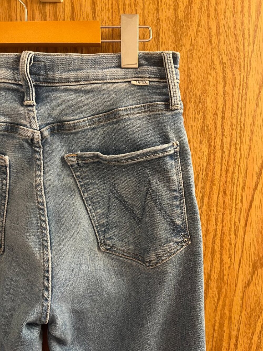 MOTHER The Rambler Zip Flood Straight Leg Denim Jeans - Picture 11 of 11